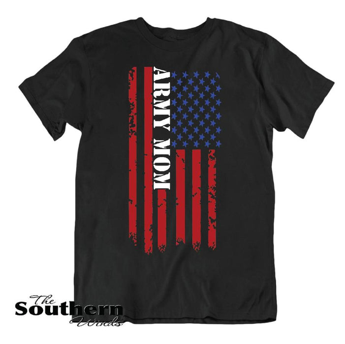 Peresonalized Shirt Distressed American Flag Shirt For Military