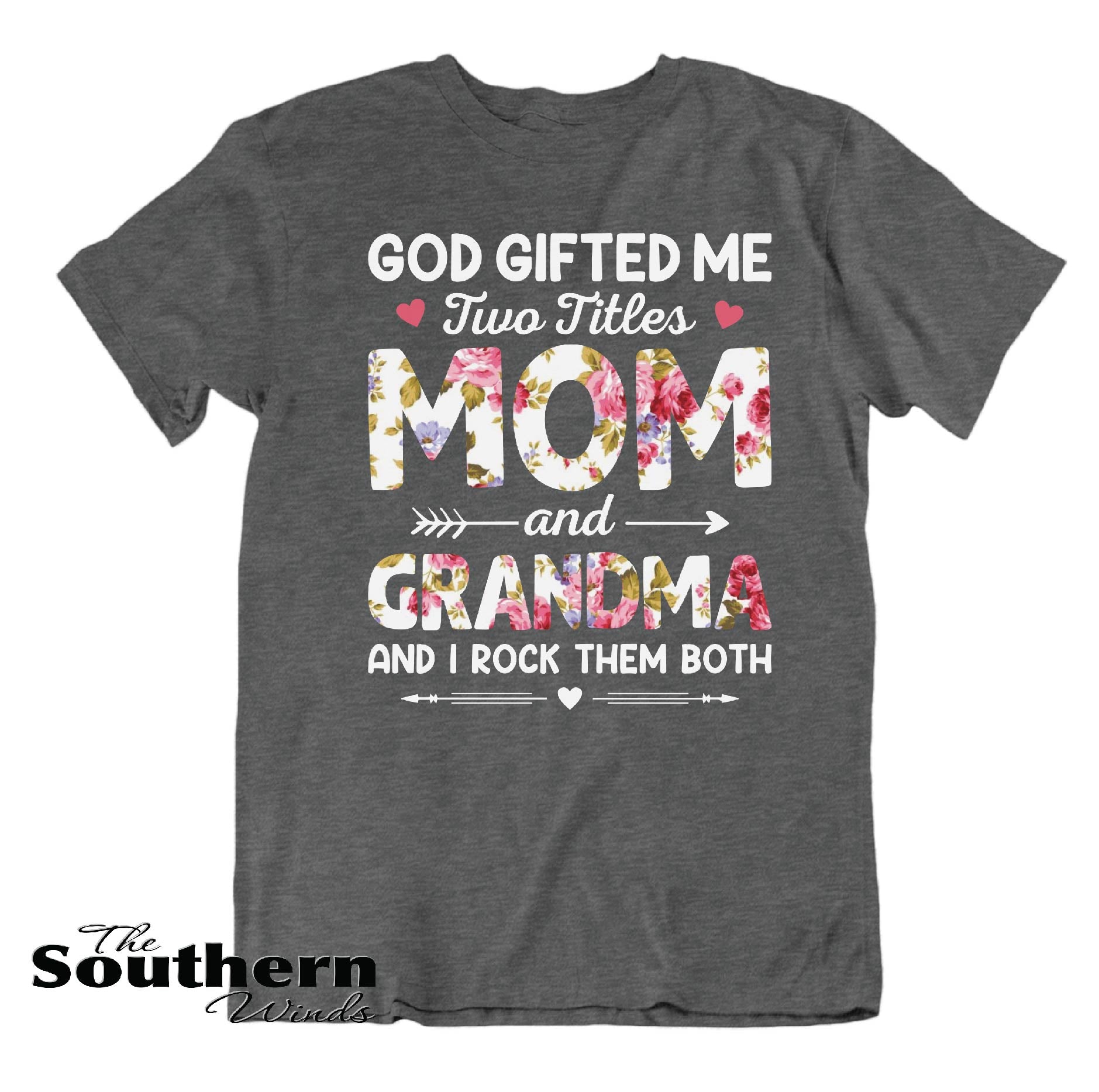 A I Have Two Titles Mom and Grandma - Personalized All-Over Printed T-Shirt, 3XL - Pawfect House