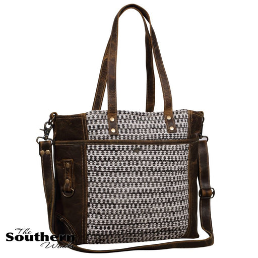 Myra Bag - Elisa Fringe Leather & Hairon Bag – Southern Julep
